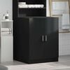 vidaXL Washing Machine Cabinet Black 71x71.5x91.5 cm