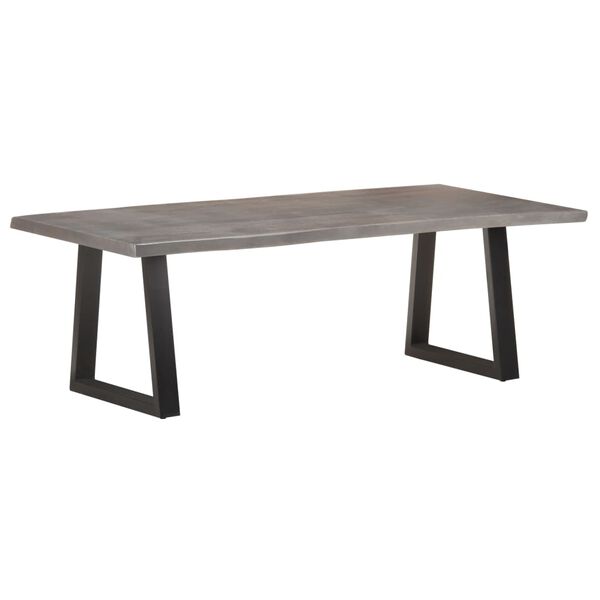 vidaXL Coffee Table with Live Edges 115x60x40 cm Solid Acacia Wood