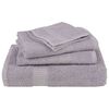 vidaXL 6 Piece Towel Set "FROGN" Grey 360 gsm