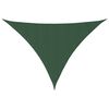 vidaXL Sunshade Sail Oxford Fabric Triangular 4x4x5.8 m Dark Green