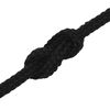 vidaXL Work Rope Black 2 mm 500 m Polyester