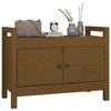 vidaXL Hall Bench Honey Brown 80x40x60 cm Solid Wood Pine