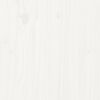 vidaXL Bed Frame without Mattress White Solid Wood Pine 120x200cm