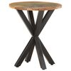 vidaXL Side Table | Mixed | Reclaimed wood | 48x48x56 cm | Industrial