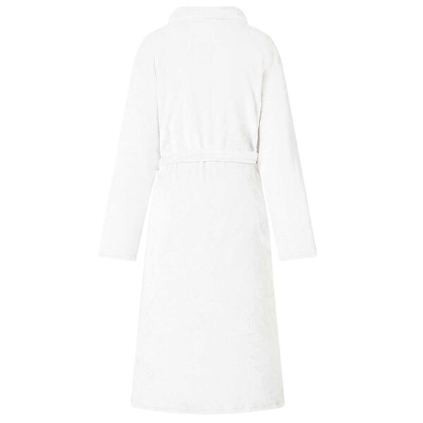 vidaXL Bathrobe without Hood White XXXL Flannel