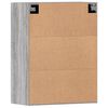 vidaXL Wall Mounted Cabinets 2 pcs Grey Sonoma Engineered Wood