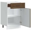 vidaXL Kitchen Base Cabinet Porto Brown Oak Engineered Wood