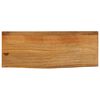 vidaXL Table Top Live Edge 90x20x3.8 cm Solid Wood Mango