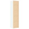 vidaXL Highboard White 45x42.5x185 cm Engineered Wood