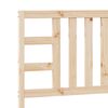vidaXL Bed Headboard 96x4x100 cm Solid Wood Pine