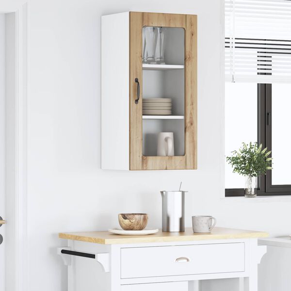 vidaXL Kitchen Cabinet Artisan Oak 40 x 31 x 80 cm Engineered Wood