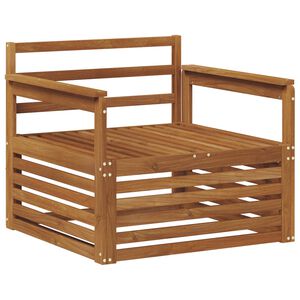 vidaXL 2 pcs Outdoor Sofa Natural
