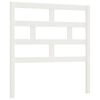 vidaXL Bed Headboard White 96x4x100 cm Solid Wood Pine