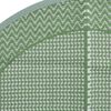 vidaXL Outdoor Carpet ARAKIL Green &Oslash;160 cm PP