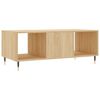 vidaXL Coffee Table Sonoma Oak 102x50x40 cm Engineered Wood