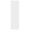 vidaXL Shoe Cabinet White 100.5x28x100 cm Engineered Wood