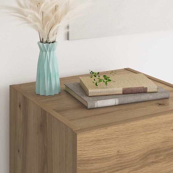 vidaXL Sideboard Artisan Oak 34.5 x 34 x 90 cm Engineered Wood