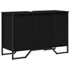 vidaXL Bathroom Sink Cabinet Black Oak 91 x 35 x 60 cm Engineered wood