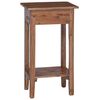 vidaXL Plant Stand with Drawer Brown 34 x 25 x 52 cm Mahogany Wood