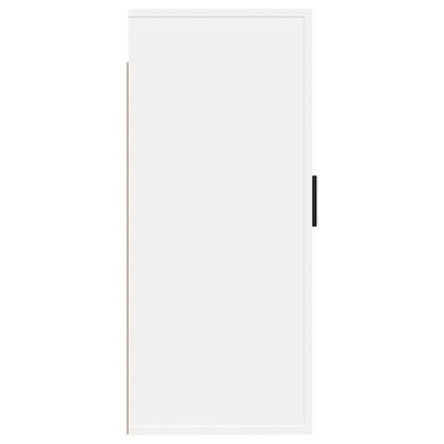 vidaXL Wall Mounted TV Cabinet White 40x34,5x80 cm