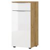 Germania Bathroom Cabinet GW-Avino 34x39x85 cm White and Navarra-oak