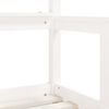 vidaXL Kids Bed Frame with Drawers White 70x140 cm Solid Wood Pine