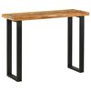 vidaXL Console Table Brown 100 x 35 x 75 cm Solid Teak Wood