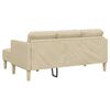 vidaXL Sofa Set Cream 173 x 131 x 67 cm Fabric