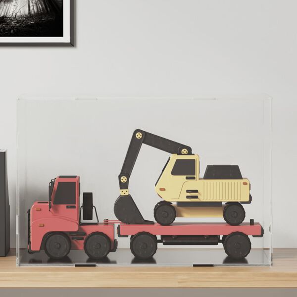 vidaXL Display Box Transparent 56x36x37 cm Acrylic