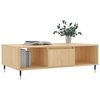vidaXL Coffee Table Sonoma Oak 104x60x35 cm Engineered Wood