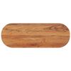 vidaXL Table Top 140x50x2.5 cm Oval Solid Wood Acacia