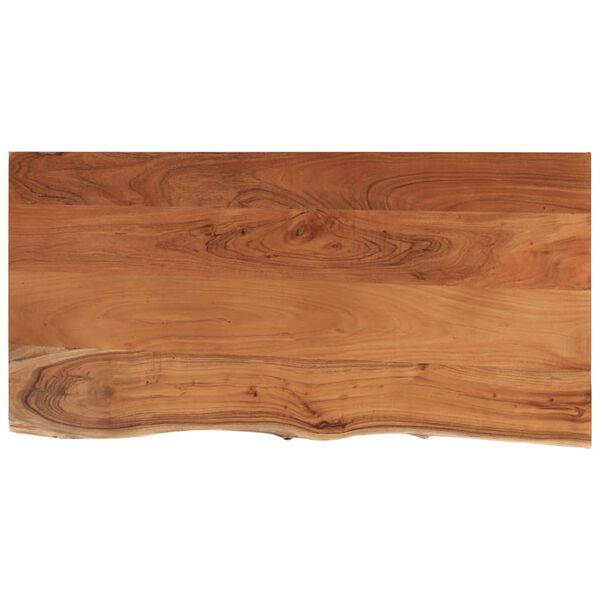 vidaXL Bathroom Countertop 120x60x3.8 cm Rectangular Solid Wood Acacia