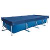 INTEX Pool Cover INTEX 450 x 220 cm Rectangular PVC Dark Blue and Grey