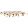 vidaXL Bed Frame without Mattress 180x200 cm Super King Solid Wood Pine