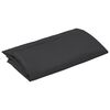 vidaXL Replacement Fabric for Cantilever Umbrella Black 350 cm