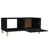vidaXL Coffee Table Black 89,5x50x40 cm Engineered Wood