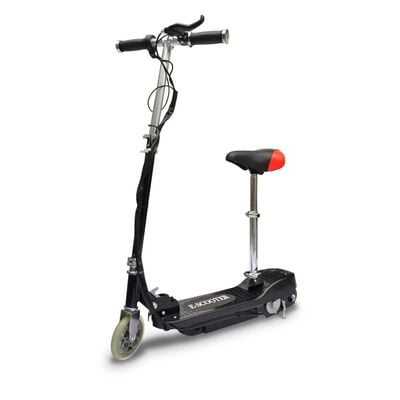 vidaXL Electric Scooter with Seat 120 W Black