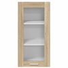vidaXL Hanging Cabinet Sonoma Oak 40 x 31 x 80 cm Engineered Wood