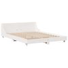 vidaXL Bed Frame without Mattress White 140x200 cm Solid Wood Pine