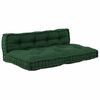 vidaXL Pallet Sofa Cushion Green Fabric