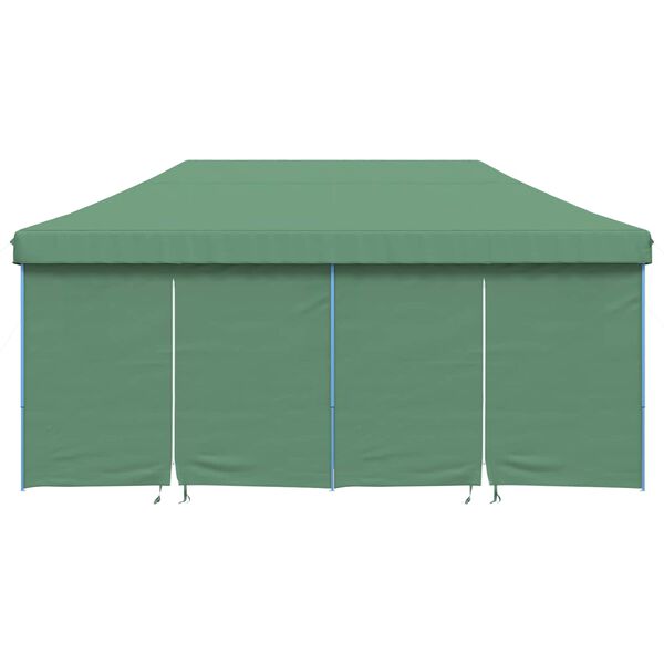 vidaXL Party Tent Folding Green 292 x 580 x 315 cm Oxford Fabric