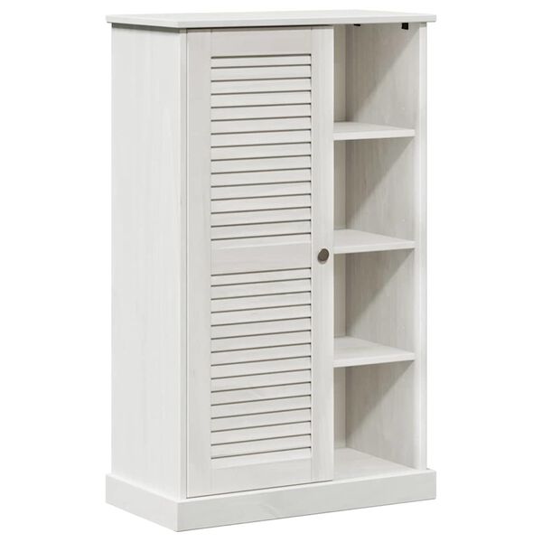 vidaXL Bathroom Cabinet VIGO White and Antique White 68 x 34 x 110 cm