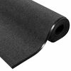vidaXL Doormat Anthracite and Black 120 x 400 cm Polyamide and PVC