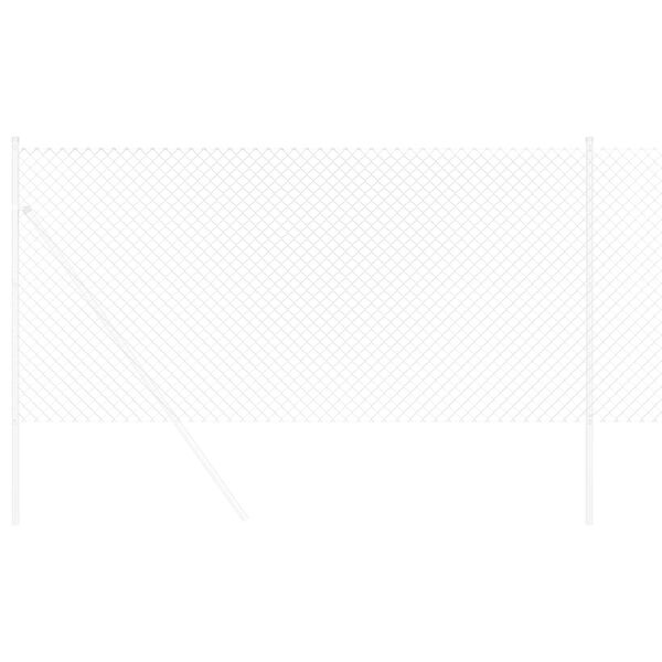 vidaXL Chain Link Fence Silver 10 x 1.2 m Galvanised steel