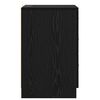 vidaXL Bedside Cabinet Black Oak 40 x 40 x 63 cm Engineered Wood