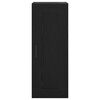 vidaXL Wall Mounted Cabinet Black Oak 34.5 x 34 x 90 cm