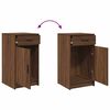 vidaXL Dressing Table 3 pcs Brown 40 x 41 x 75 cm Engineered wood