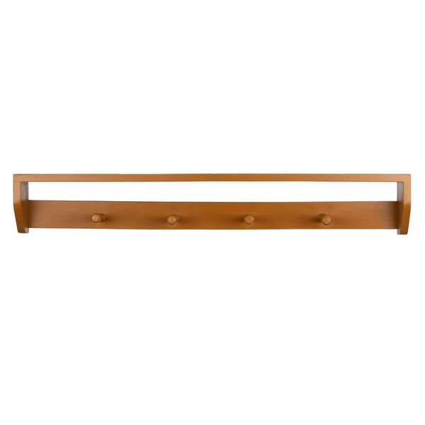 KidsDepot Coat Rack Xenn 89x10x14 cm Wood Terra