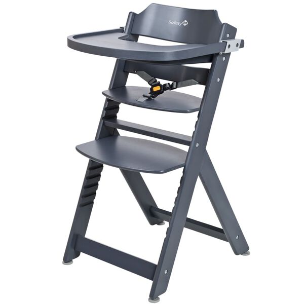 Safety 1st High Chair Timba Anthracite Wood 27625510
