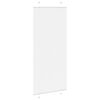 vidaXL Pleated Blind White 90x200 cm Fabric Width 89.4 cm Polyester
